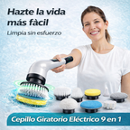 Cepillo Eléctrico Giratorio 9 en 1 – Transforma tu Rutina de Limpieza