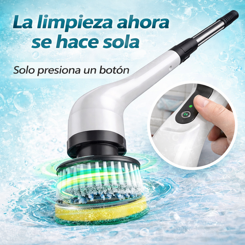 Cepillo Eléctrico Giratorio 9 en 1 – Transforma tu Rutina de Limpieza